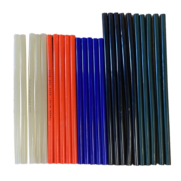 Dent Tool Company Confezione di prova: 5 stick di 5 diverse colle a caldo
