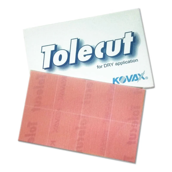 Kovax Tiras adesivas grandes Kovax Tolecut Pink K1500 para lixagem a seco