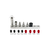 Ultra Dent Tools Tip set 6 pieces with 7/16" (11 mm) diameter extensions