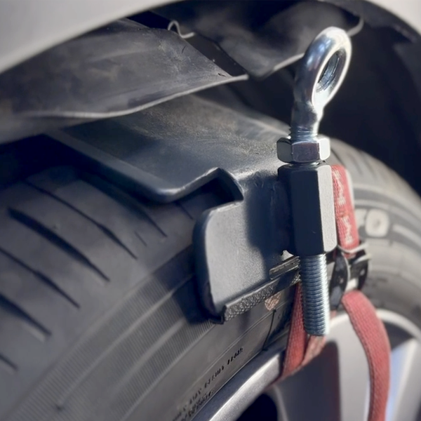 Dent Tool Company Armorpad tire support system with clamp buckle strap