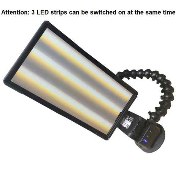 Elim A Dent Elimadent 14” (35cm) 6-LED regulables para Makitapy