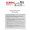 Global Stool Banco de Trabalho Global com Rodas XL