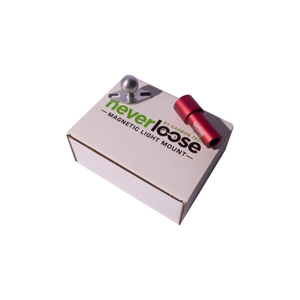 Carbon Tech Never Loose Light Mount - Black widow stand special edition red