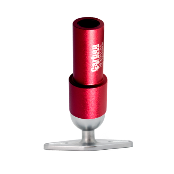 Carbon Tech Never Loose Light Mount - Black widow stand special edition red