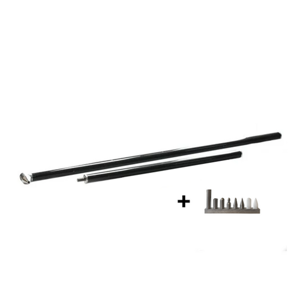 Dent Tool Company Carbon break down hail rod with tip set  - 2 sztuki