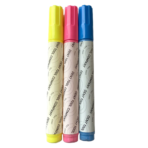 Dent Tool Company Dent Marker DTC 3 pack (pink-yellow-blue)