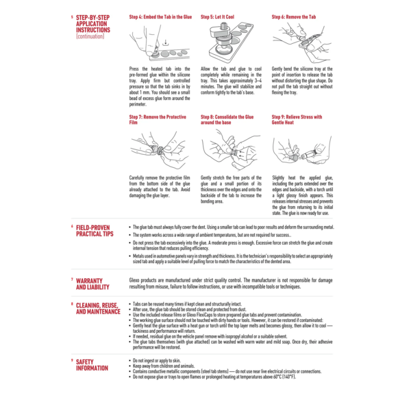 Glexo Tools Microkit Glexo Hail V2 com cola fria Diablo