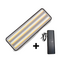 Pro PDR Pro PDR 36" (91 cm) Chubby lampada HD 6-LED con batteria