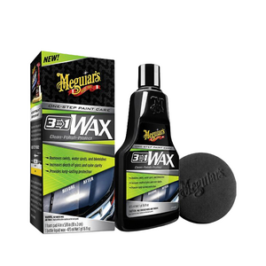 Meguiar's 3in1 Wax Pad + Wax 473ml