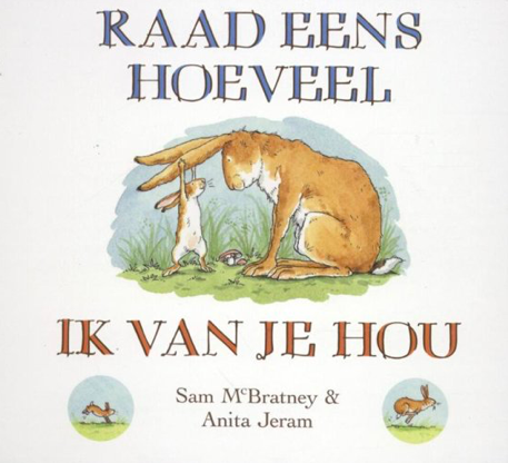 Raad eens hoeveel ik van je hou