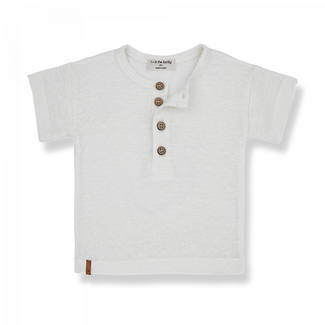 T-shirt linnen Francis off white
