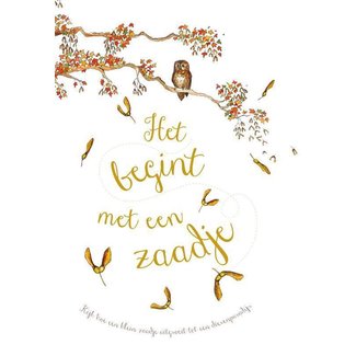 BOEK Het begint met een zaadje