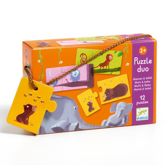 DJECO Duo puzzel mama en baby