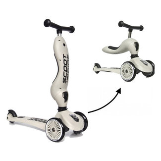 SCOOT & RIDE Loopfiets step highwaykick 1 ash