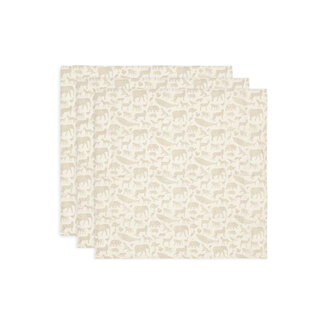 JOLLEIN Hydrofiel doeken animals nougat