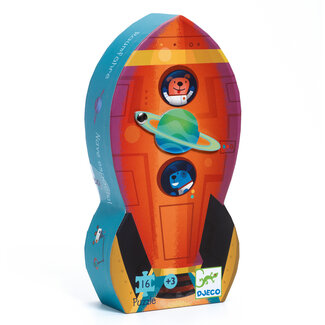 DJECO Puzzel spaceship (16 st) 3+