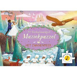 BOEK Muziekpuzzel het zwanenmeer