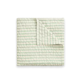 GARBO & FRIENDS Hydrofiel doek stripe emerald