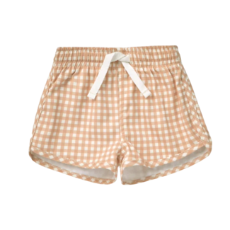 QUINCY MAE Zwembroek melon gingham