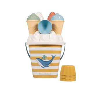 LITTLE DUTCH IJsjes strandset (14-delig) ocean dreams blue