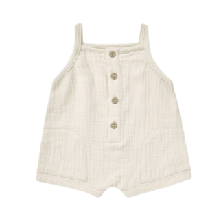QUINCY MAE Oakly romper natural