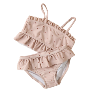 LIL' ATELIER Bikini rose dust (hartjes)