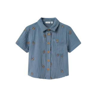 NAME IT T-shirt blue mirage