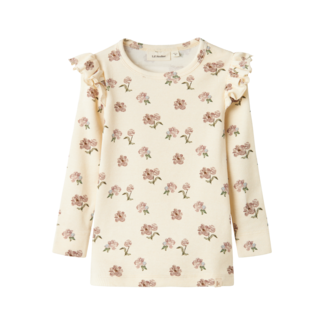 LIL' ATELIER Longsleeve turtledove peony