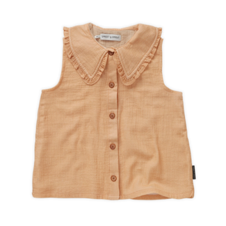 SPROET & SPROUT Blouse ruffle nectarine