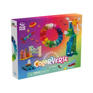 PLUS PLUS Learn to build colorverse (1000st)