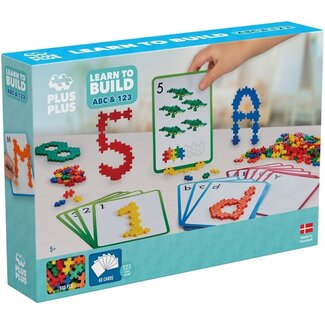 PLUS PLUS Learn to build abc/123 (600st)