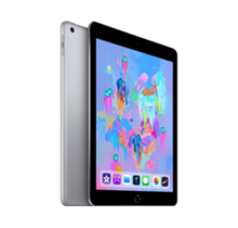iPad (2018) - 32GB - WiFi - Space gray - Zeer goed - (marge)