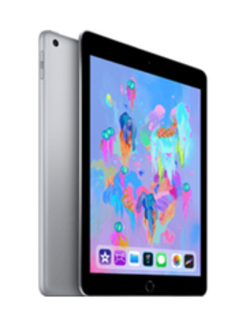 iPad (2018) - 32GB - WiFi - Space gray - Zeer goed - (marge)