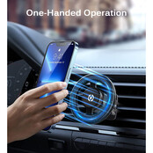 Celly GhostMagPro MagSafe Car Holder Black