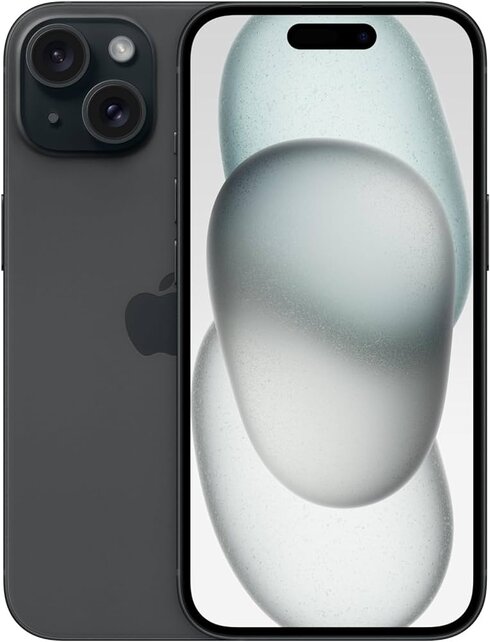 Apple iPhone 15 - 128GB -  Als Nieuw Zwart (marge)