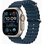 Apple Watch Ultra 2 49mm Titanium Case + Navy Ocean Band - Als Nieuw (Marge)