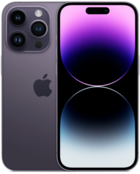 Apple iPhone 14 Pro - 256GB - Zeer goed - Paars (MARGE) Apple iPhone 14 Pro - 256GB - Zeer goed - Paars (MARGE)