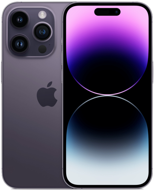 Apple iPhone 14 Pro - 256GB - Zeer goed - Paars (MARGE) Apple iPhone 14 Pro - 256GB - Zeer goed - Paars (MARGE)