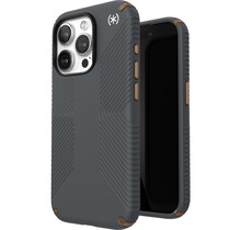 Speck Presidio2 Grip Apple iPhone 15/14/13 Charcoal Grey - with Microban