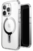 Speck Presidio Clear + ClickLock Apple iPhone 15 Pro Clear - with Microban