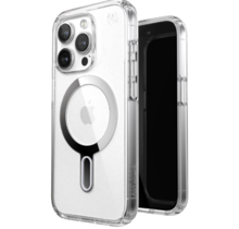 Speck Presidio Clear + ClickLock Apple iPhone 15 Pro Clear - with Microban