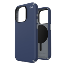 Speck Presidio2 Pro + MS Apple iPhone 15 Pro Coastal Blue - with Microban