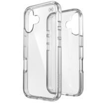 Speck Presidio Perfect Clear Apple iPhone 16 Clear - with Microban