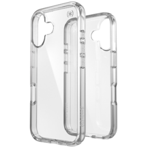 Speck Presidio Perfect Clear Apple iPhone 16 Clear - with Microban