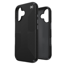 Speck Presidio2 Grip Apple iPhone 16 Black - with Microban