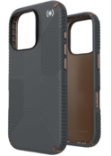 Speck Presidio2 Grip Apple iPhone 16 Pro Charcoal Grey - with Microban