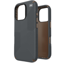 Speck Presidio2 Grip Apple iPhone 16 Pro Charcoal Grey - with Microban
