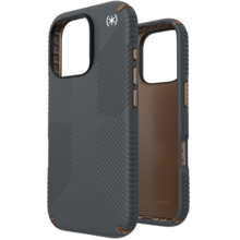 Speck Presidio2 Grip Apple iPhone 16 Pro Charcoal Grey - with Microban