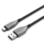 Cygnett Armoured Braided USB-C to USB Cable 1m Black