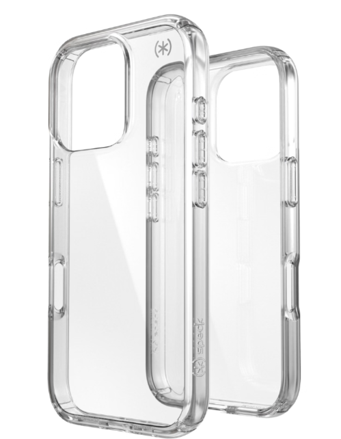 Speck Presidio Perfect Clear Apple iPhone 16 Pro Clear - with Microban